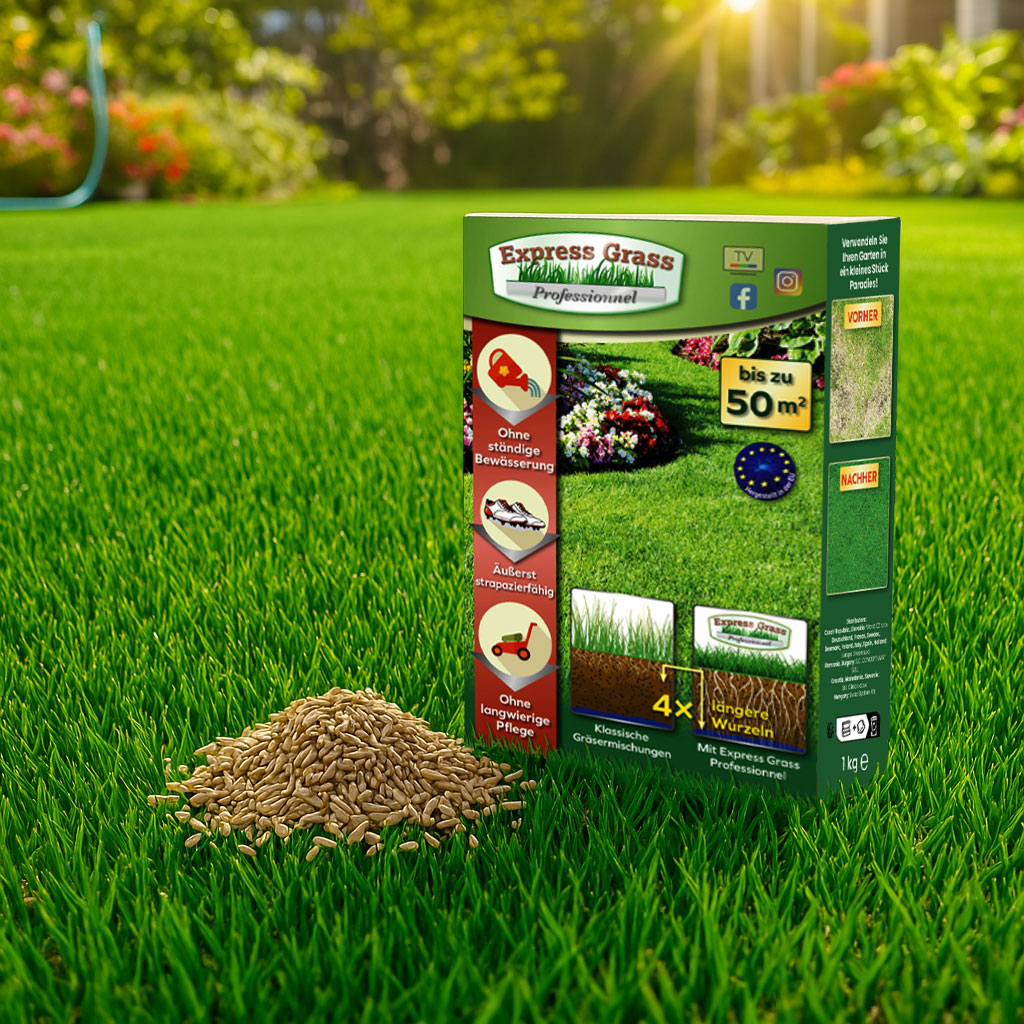 2 X Express Grass Professionnel